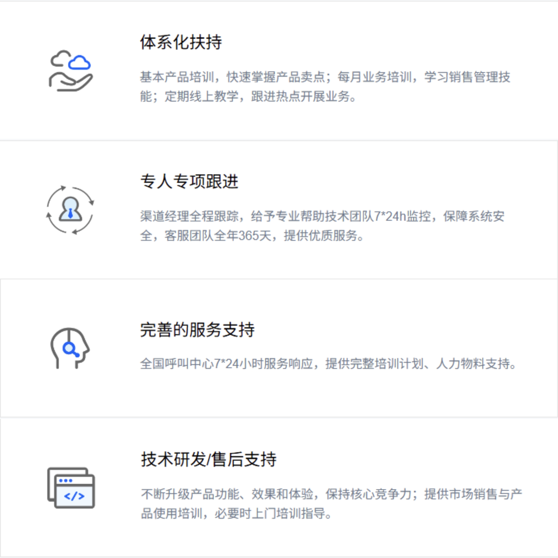 售后服务体系